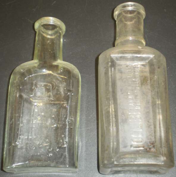Старинные бутыльки Масло для швейных машин