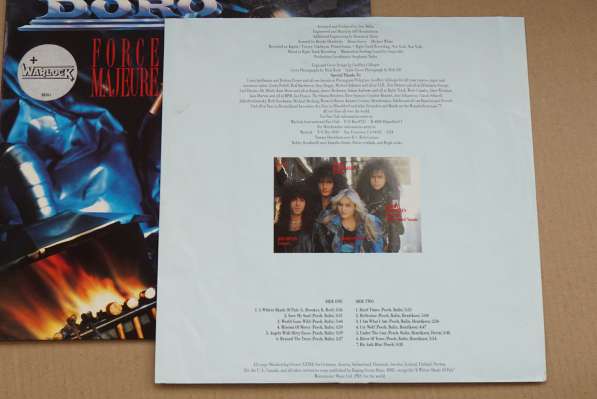 DORO – Force Majeure 1989 Vertigo Germany в Екатеринбурге фото 5
