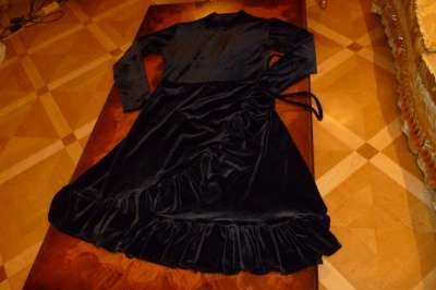 Бархатный костюм, юбка и боди, France Haneva, made in France в Москве фото 10