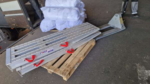 Аппарели алюминиевые ГКА 1950