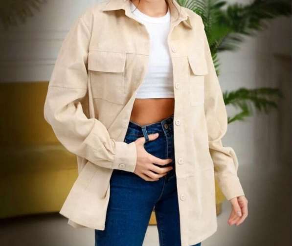 Рубашка вельветовая