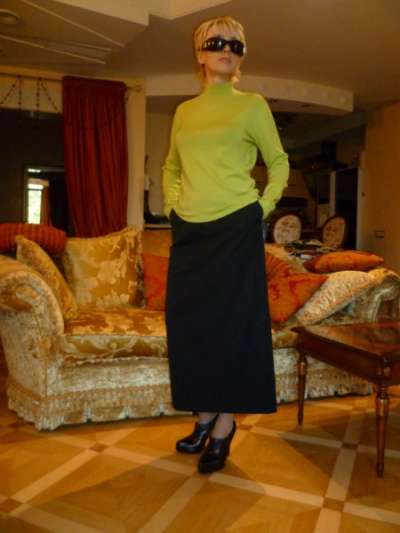 Классическая юбка-карандаш Carven, Париж длина 3/4 в Москве фото 6