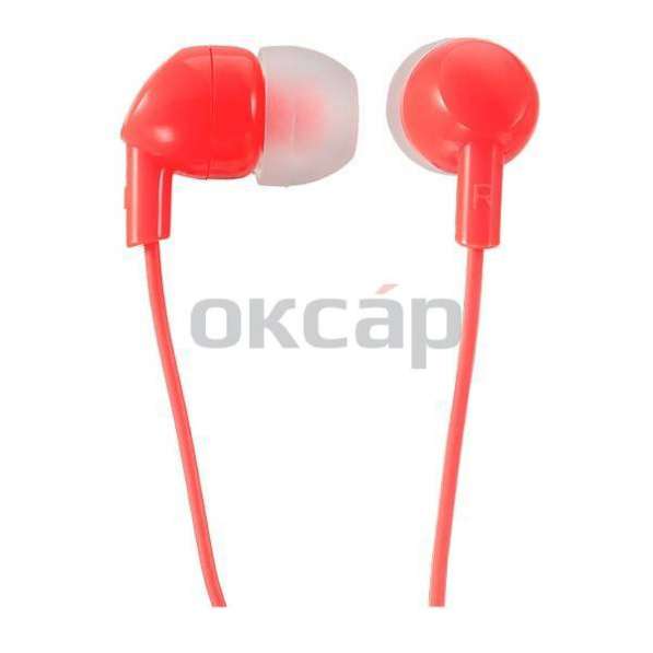 Наушники проводные Perfeo IPOD красный PF-IPD-RED