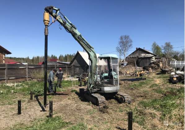 Винтовые сваи для фундамента дома, бани в Коврове фото 11