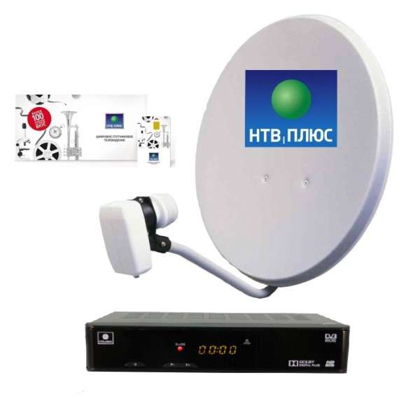 Установка спутникового телевидения НТВ ПЛЮС в Хабаровске фото 6