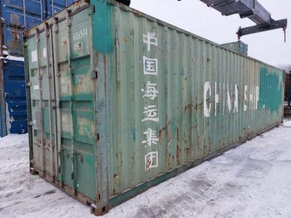 Контейнер 40 футов хай кьюб б/у в Санкт-Петербурге фото 8