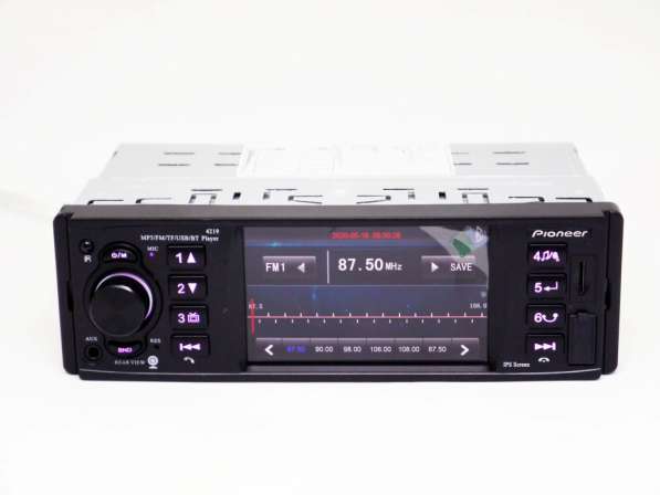Магнитола Pioneer 4219 ISO - экран 4,1''+ DIVX + MP3 + USB в фото 4