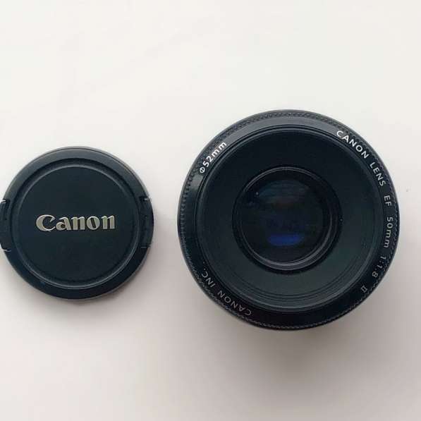 Объектив Canon EF 50 mm 1:1.8 II в Пензе фото 4