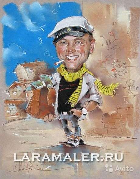 Шаржи по фото на заказ в Москве фото 5