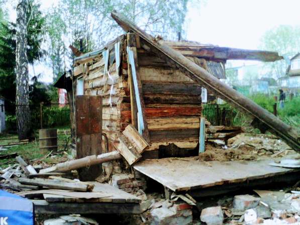 Демонтаж стен перегородок, демонтаж дачи в Новосибирске фото 5
