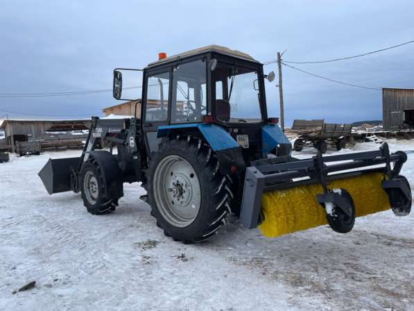 Аренда трактора МТЗ для уборки снега