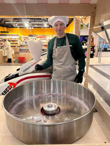 Сахарная вата и попкорн! в Москве фото 3