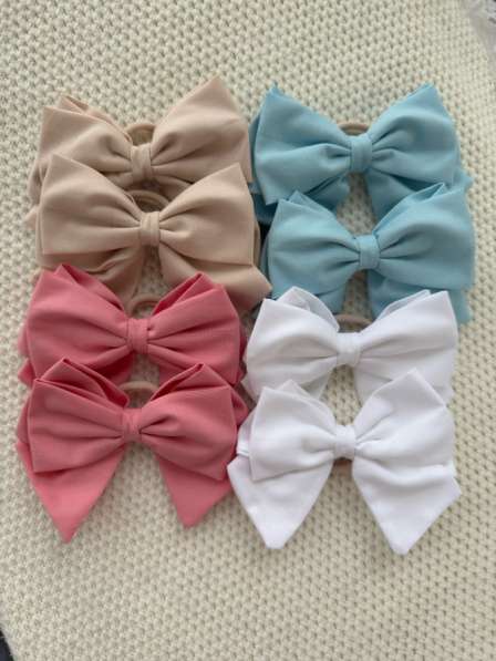 Бантики из корейского хлопка