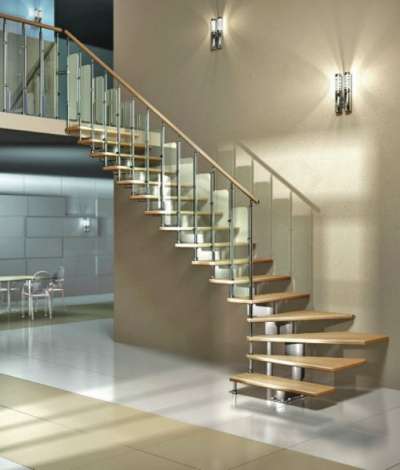 Каркасные лестницы для коттеджей и домов