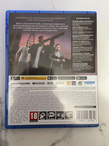 Игра на ps5 GTA5 в Железнодорожном фото 3