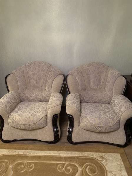 Комплект (диван, 2 кресла, пуфик) в Конаково фото 4