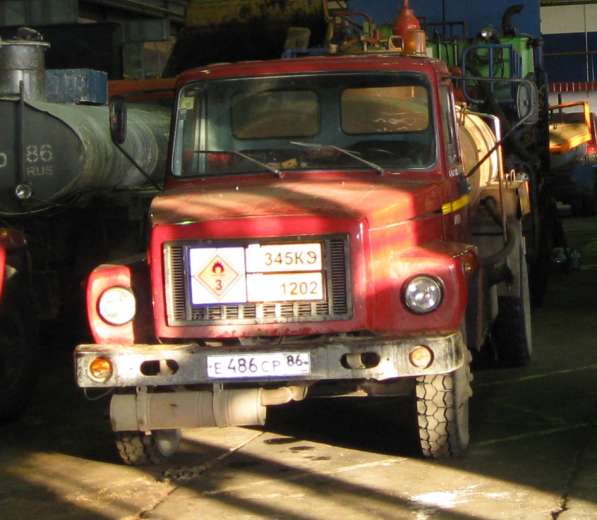 ГАЗ 3307,топливозаправщик 4.7куб, бензовоз
