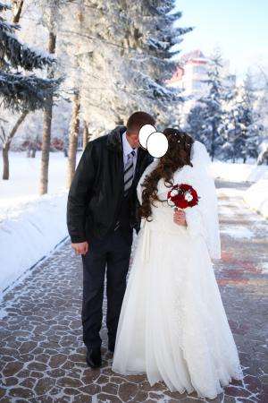 За пол цены очень красивое свадебное платье!!!!!!! в Барнауле