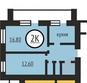 Продам двухкомнатную квартиру по ул. Пермякова в Тюмени фото 8