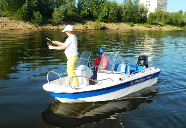 Купить лодку (катер) Wyatboat-430 DC в Ярославле фото 7