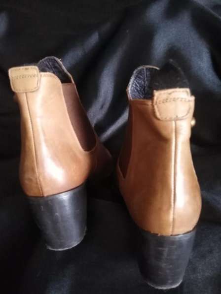 Topshop ботинки челси ботиночки р. 38/ 24,5 - 24,7 см. кожа в фото 4