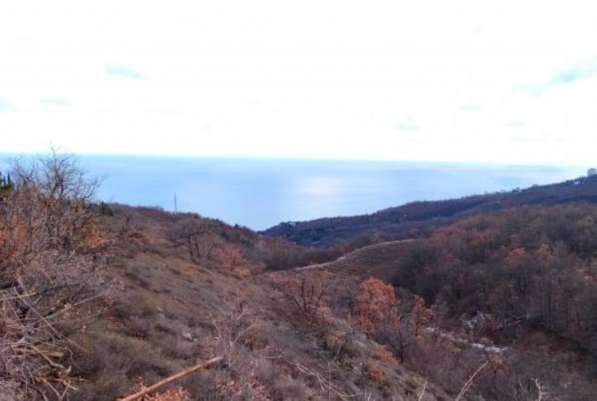 Участок в Крыму 8.5 сотки с панорамным видом на море и горы в Алуште фото 3