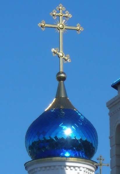 Листы н/ж с напылением нитрид титана,кресты,шары,церк.утварь в Санкт-Петербурге фото 3