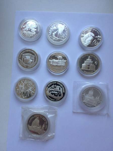 Серебряные монеты в Томске фото 15