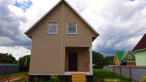 Новый дом 2016 г. постройки в деревне Тендиково