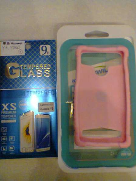 Huawei Y3 Стекло защитное. амбушюры в Москве фото 9