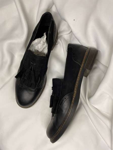 Ботинки чёрные кожаные Graceland 41 размер