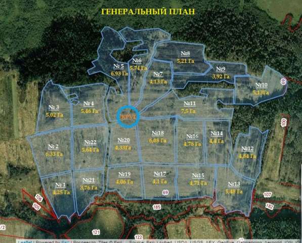 Земля для поселения в 200 км. от Москвы /125 Га в Твери фото 4