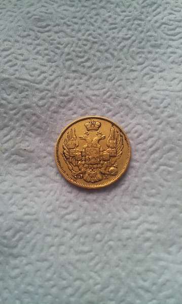 Монета золото 3рубля20злотых1837г. спб пд в Екатеринбурге фото 4