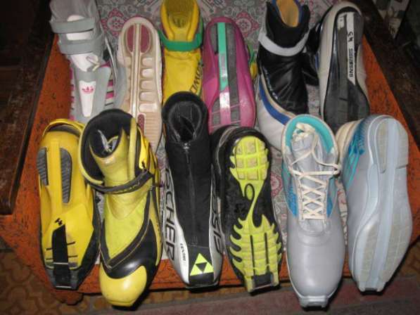 Лыжные комплекты и отдельно лыжи, палки, ботинки, крепления в фото 15