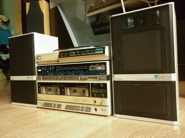 Музыкальный центр. Sanyo DCX W07