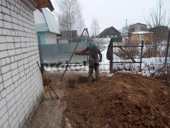 Копка траншей, колодцев, ям. Земляные работы