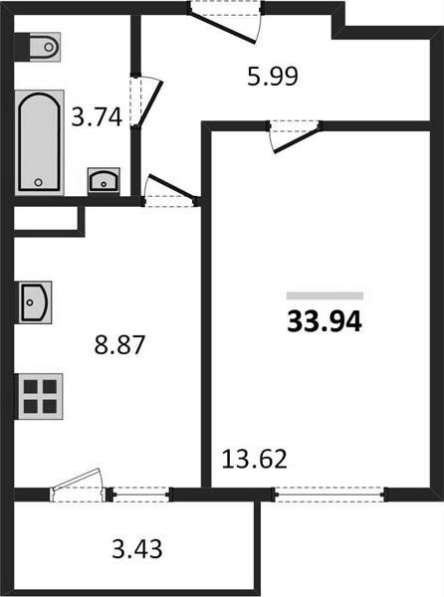 Продам однокомнатную квартиру в Волгоград.Жилая площадь 33,94 кв.м.Этаж 6.