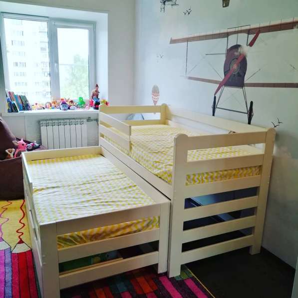 Выдвижная кровать на два спальных места Модель 35 в Москве фото 3