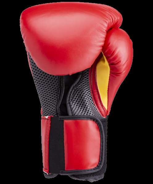 Перчатки боксерские Elite ProStyle P00001198, 14oz, кожзам, красный в Сочи фото 4