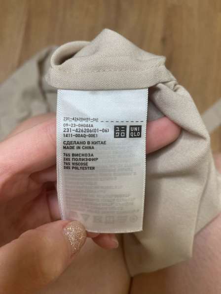 Рубашка женская Uniqlo в Москве фото 3