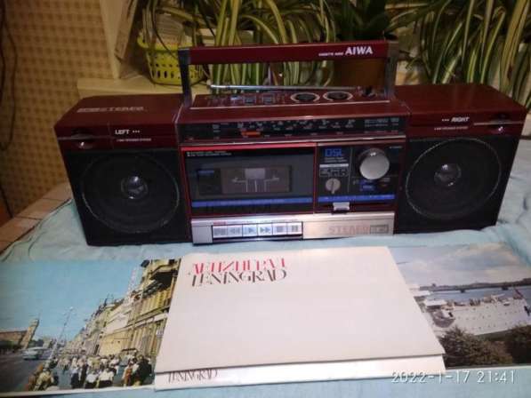 Магнитола редкая AIWA-CS240 (не использовалась) в Москве фото 8