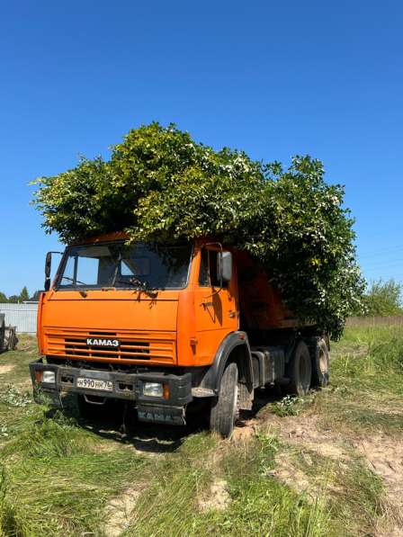 Услуги экскаватора, Камаза