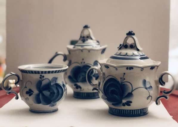 Гжель посуда в Москве фото 20