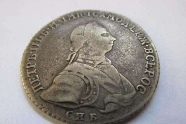Петр III (полтина) 1762 г. серебро (Редкая)