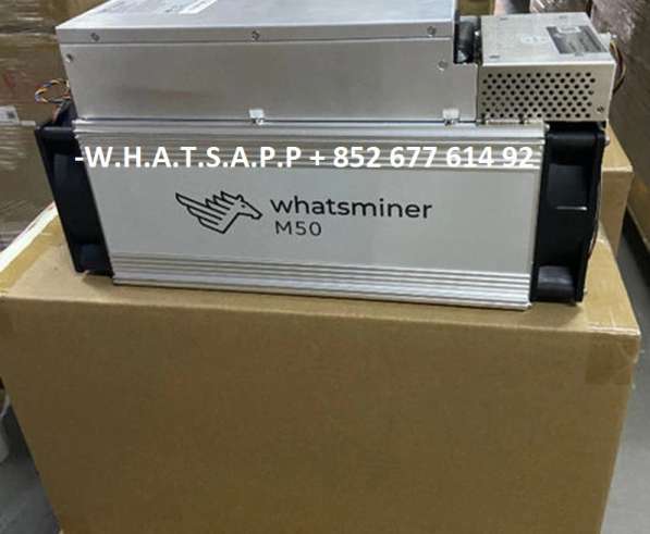Asic майнер Whatsminer M50S