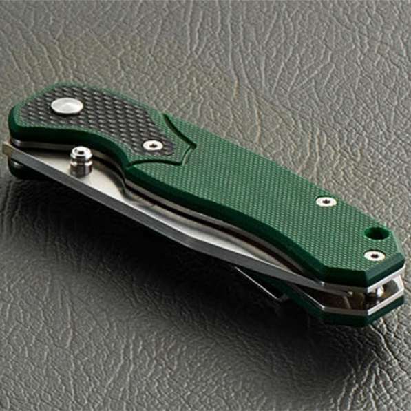 Складной нож Enlan green G10