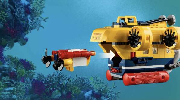 LEGO City 60264 океан: исслед. подводная лодка в Москве фото 3