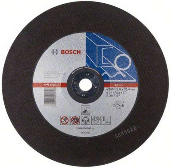 Диск отрезной абразивный Bosch 2.608.600.544 по металлу, 400мм
