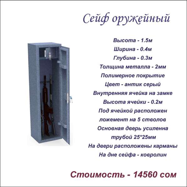 Сейфы оружейные в 
