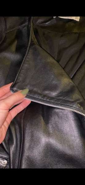 Кожаная куртка MANGO в Москве фото 3